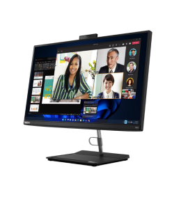 ORDINATEUR LENOVO THINKCENTRE NEO 30A 24 G4 VUE DE FACE PROFIL DROIT
