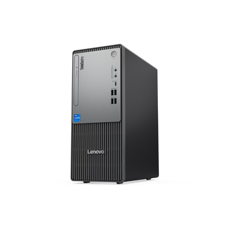 ORDINATEUR BUREAU LENOVO THINKCENTRE NEO 50T G5 TOWER VUE DE FACE PROFIL DROIT ORDINATEUR BUREAU LENOVO THINKCENTRE NEO 50T G5 TOWER VUE DE FACE PROFIL DROIT