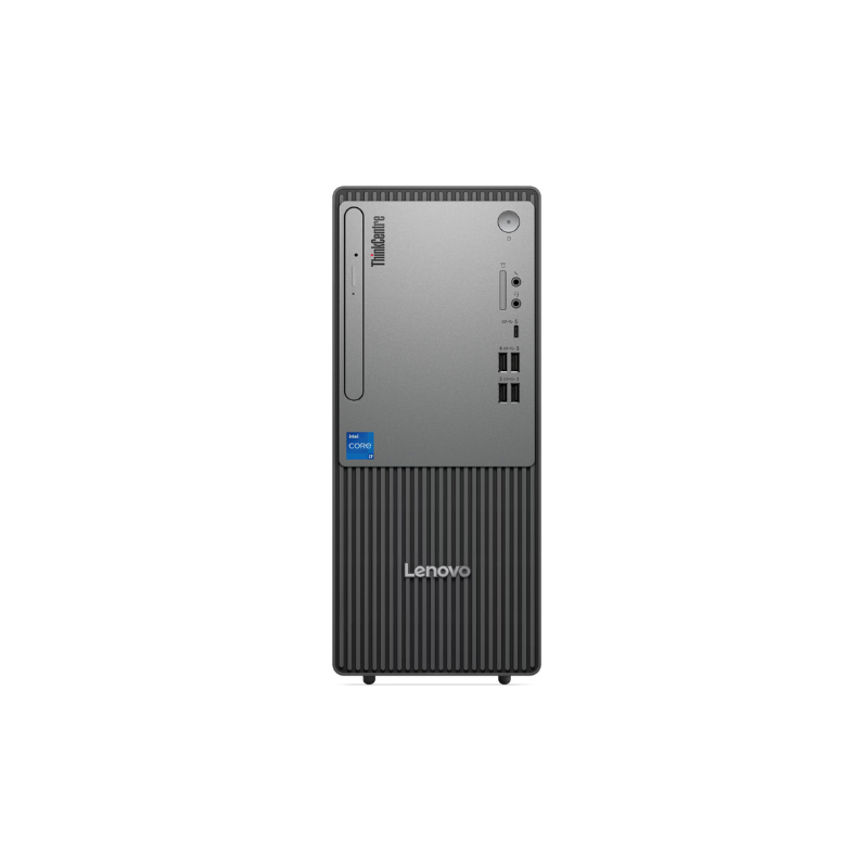 ORDINATEUR BUREAU LENOVO THINKCENTRE NEO 50T G5 TOWER VUE DE FACE ORDINATEUR BUREAU LENOVO THINKCENTRE NEO 50T G5 TOWER DE FACE PROFIL GAUCHE