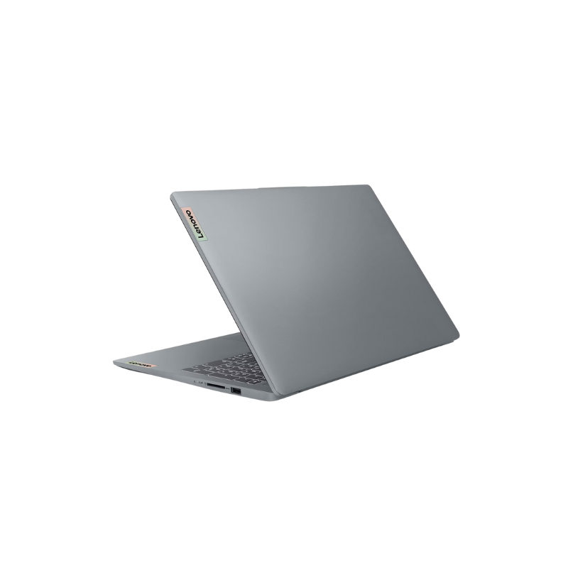 ORDINATEUR LENOVO IDEAPAD SLIM 3 15AMN8 VUE DE DOS GAUCHE ORDINATEUR LENOVO IDEAPAD SLIM 3 15AMN8 VUE DE DOS GAUCHE
