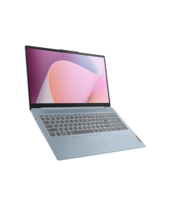ORDINATEUR LENOVO IDEAPAD SLIM 3 15AMN8 VUE FACE PROFIL GAUCHE