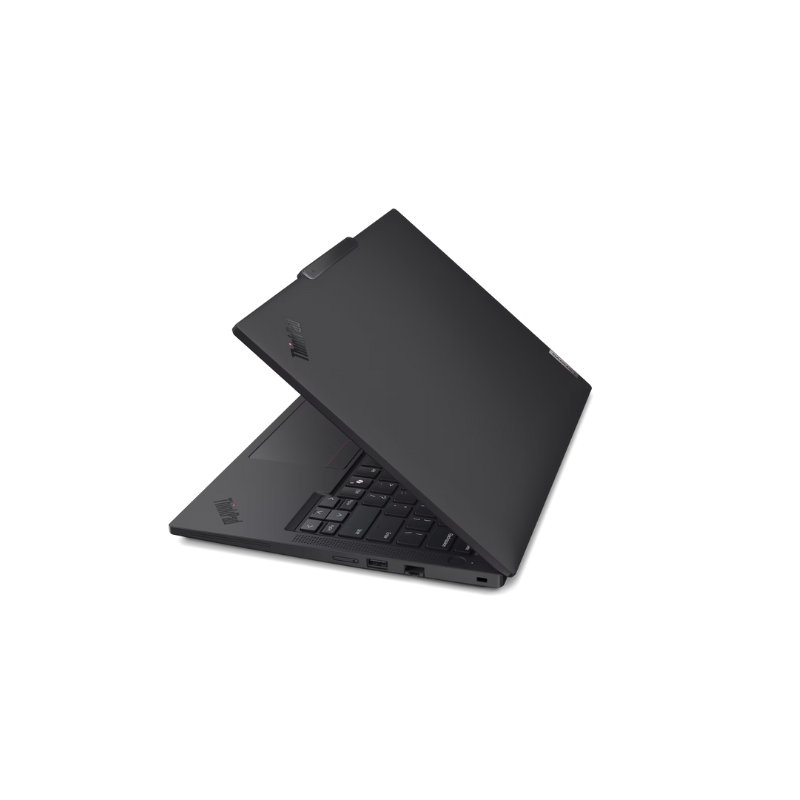 ORDINATEUR LENOVO THINKPAD T14 G5 VUE DE DOS PROFIL GAUCHE 2 ORDINATEUR LENOVO THINKPAD T14 G5 VUE DE DOS PROFIL GAUCHE 2