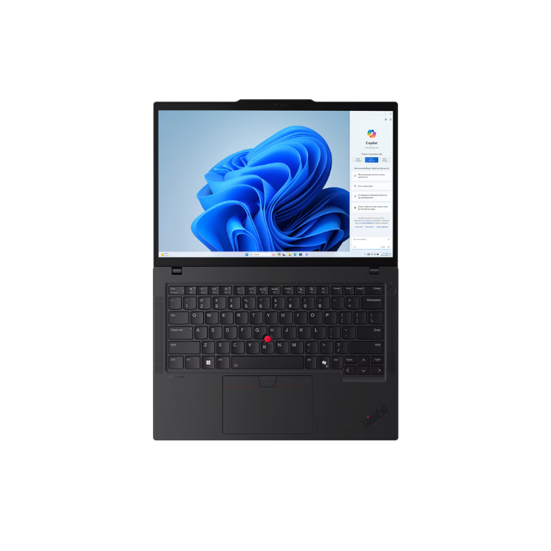 ORDINATEUR LENOVO THINKPAD T14 G5 VUE DE FACE 180° ORDINATEUR LENOVO THINKPAD T14 G5 VUE DE FACE 180°