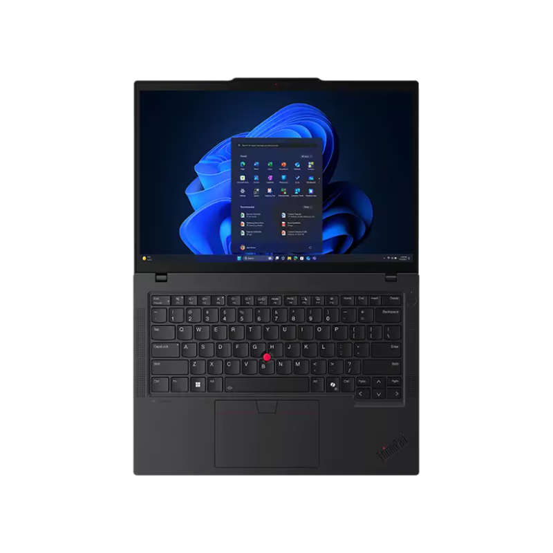 ORDINATEUR LENOVO THINKPAD T14 GEN 6 VUE DE FACE 180°