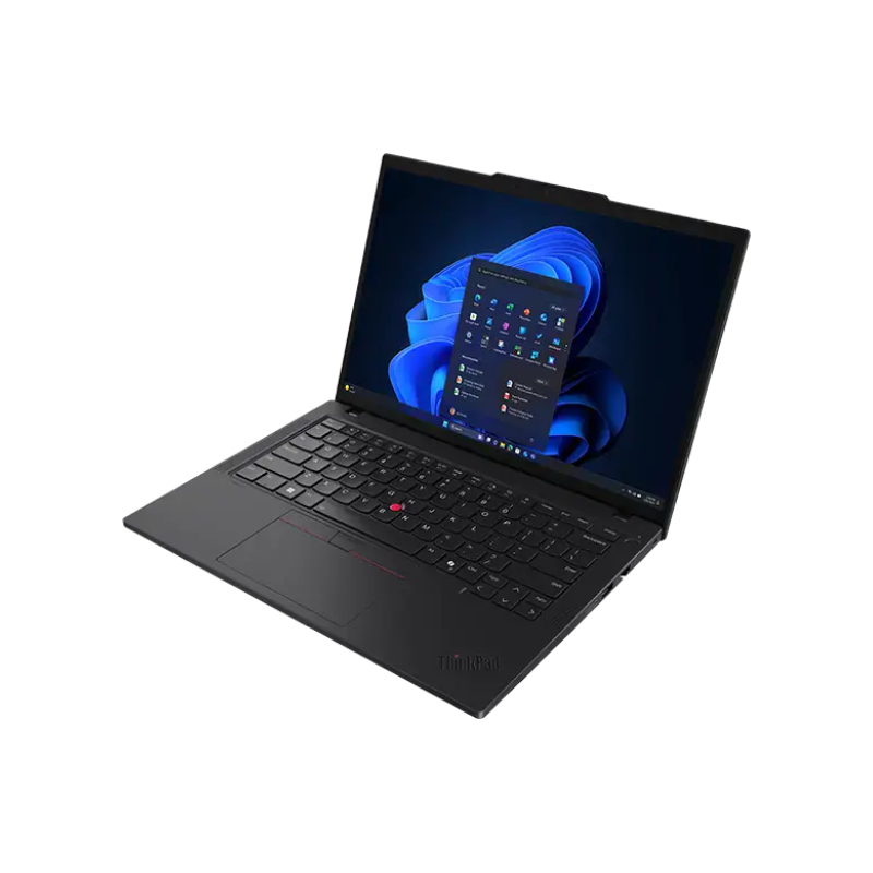 ORDINATEUR LENOVO THINKPAD T14 GEN 6 VUE DE FACE PROFIL DROIT