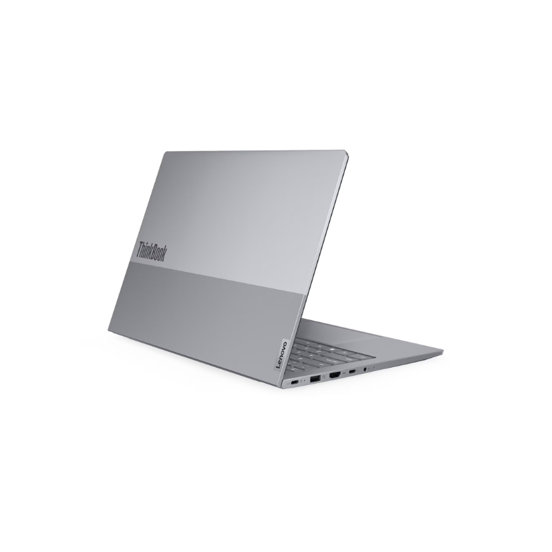 ORDINATEUR LENOVO THINKBOOK 14 G8 IAL VUE DE DOS PROFIL DROIT ORDINATEUR LENOVO THINKBOOK 14 G8 IAL VUE DE DOS PROFIL DROIT