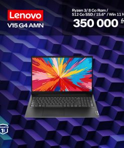 ORDINATEUR LENOVO V15 G4 AMN VUE DE FACE