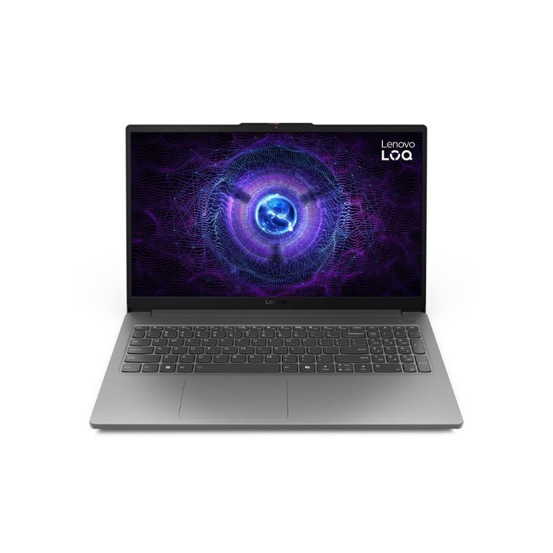 ORDINATEUR LENOVO LOQ 15ARP10E VUE DE FACE