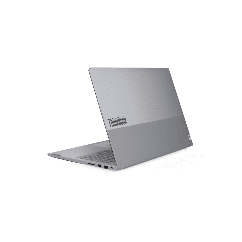 ORDINATEUR LENOVO THINKBOOK 16 G8 IAL VUE DE DOS PROFIL GAUCHE
