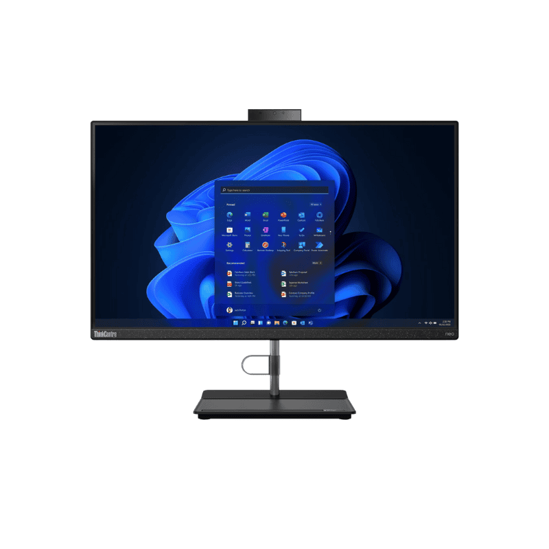 ORDINATEUR LENOVO THINKCENTRE NEO 30A 24 G4 VUE DE FACE